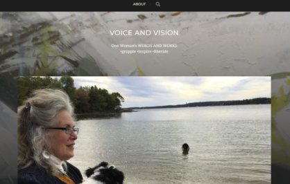 Charissa West WordPress Website Design and Management - Voice and Vision Words and Works